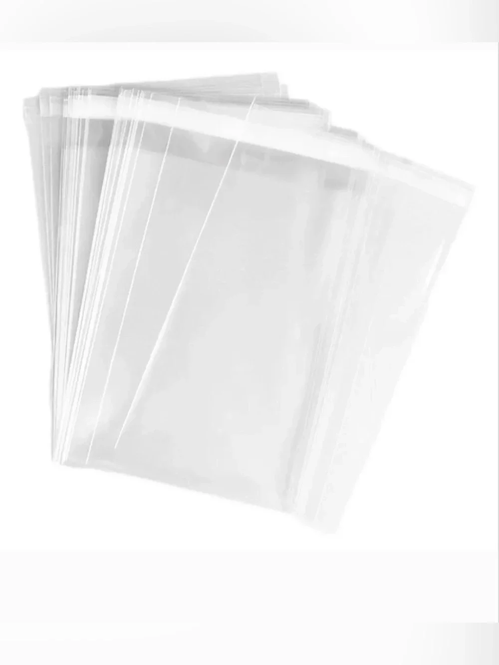 50 12” x 18” Clear Self Seal Bags